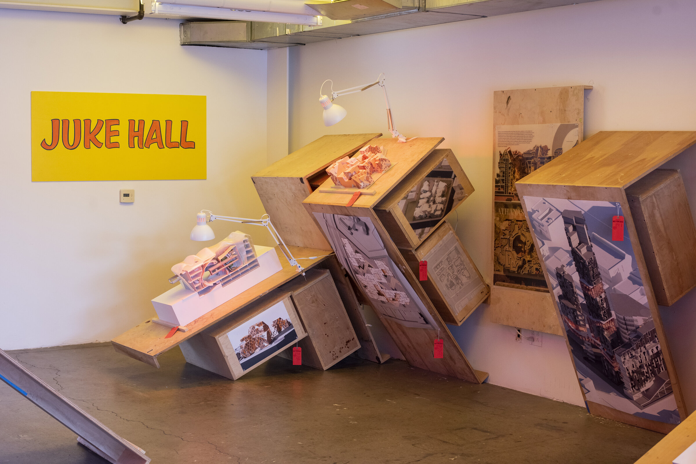 Spatial view, second angle