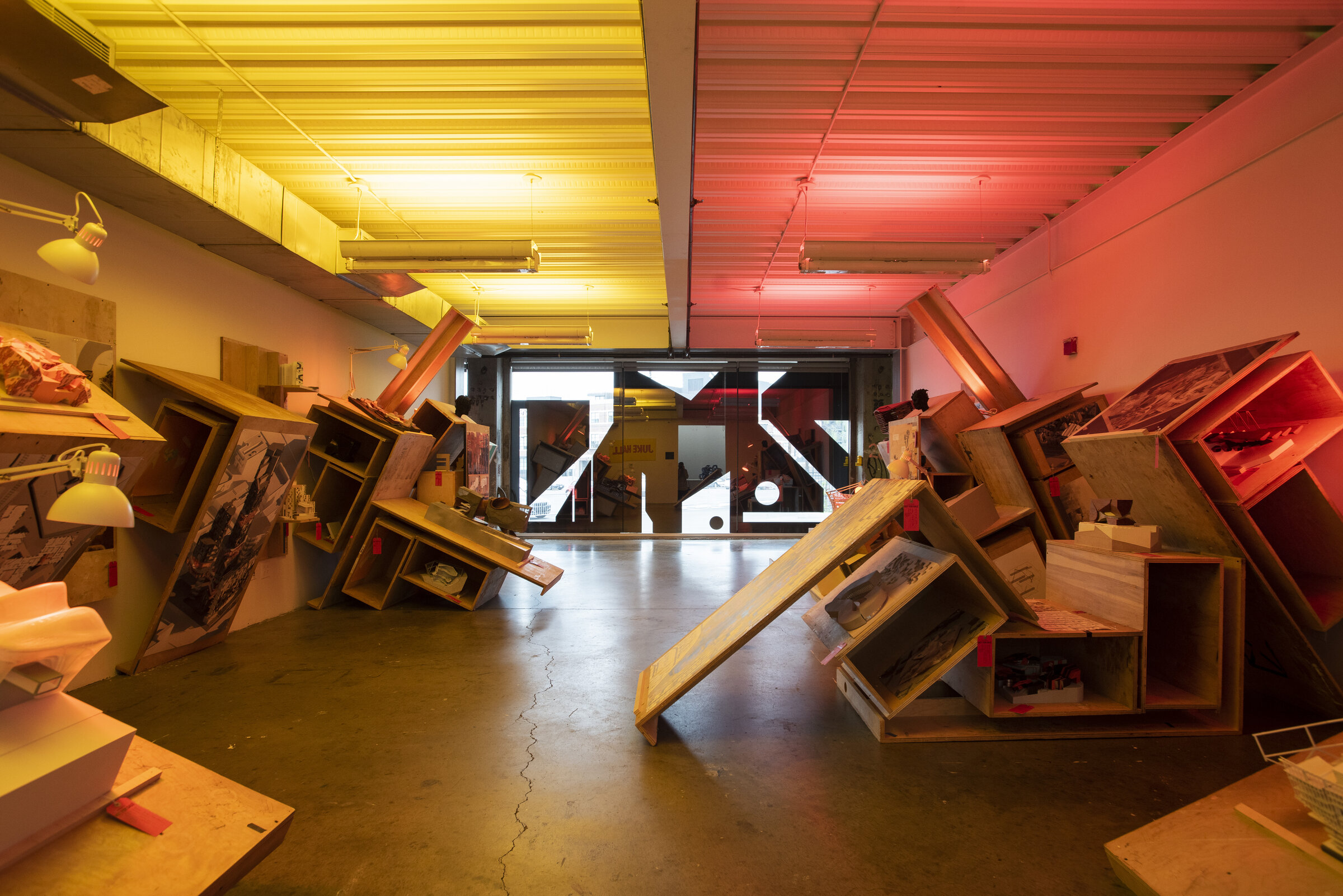 Spatial view, third angle