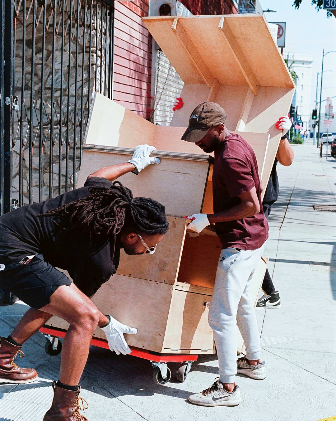 Installation view, second angle