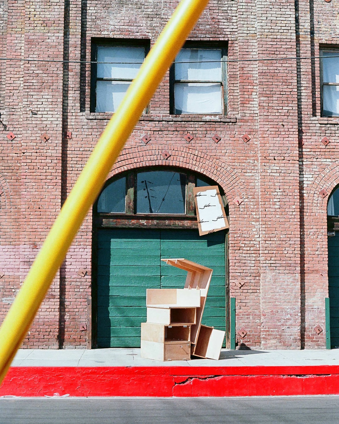 Installation view, third angle